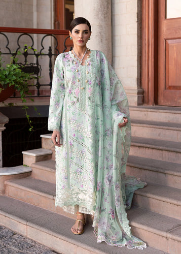 SAIRA SHAKIRA BLOOM LAWN 25 CELESTIAL BREEZE 5 B