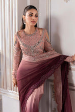 Load image into Gallery viewer, MARIA.B EMBROIDERED 2025 Unstitched Embroidered Chiffon Saree | BD-3001